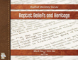 Baptist Beliefs and Heritage book